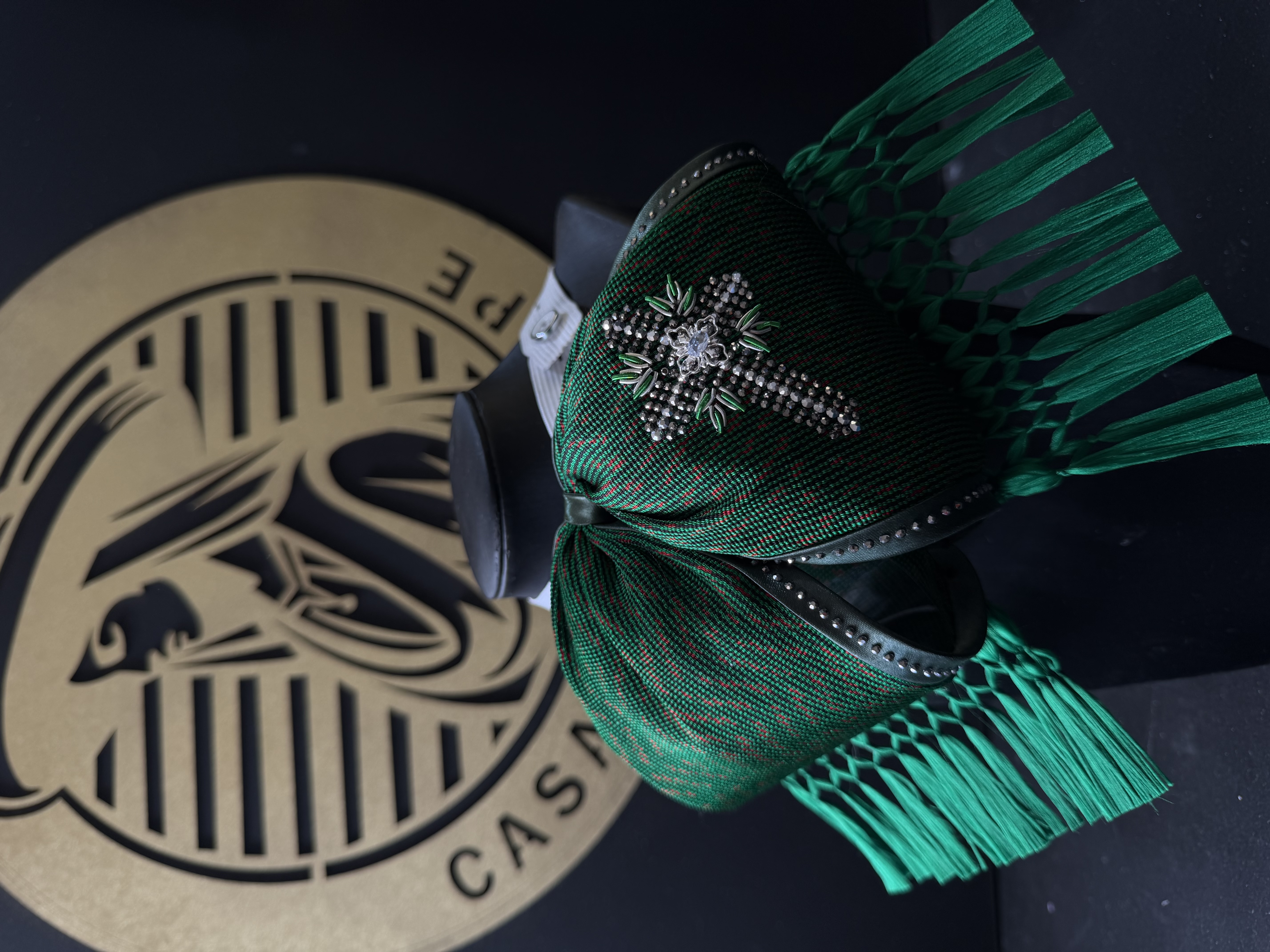 CORBATA DE REBOZO CON CRUZ